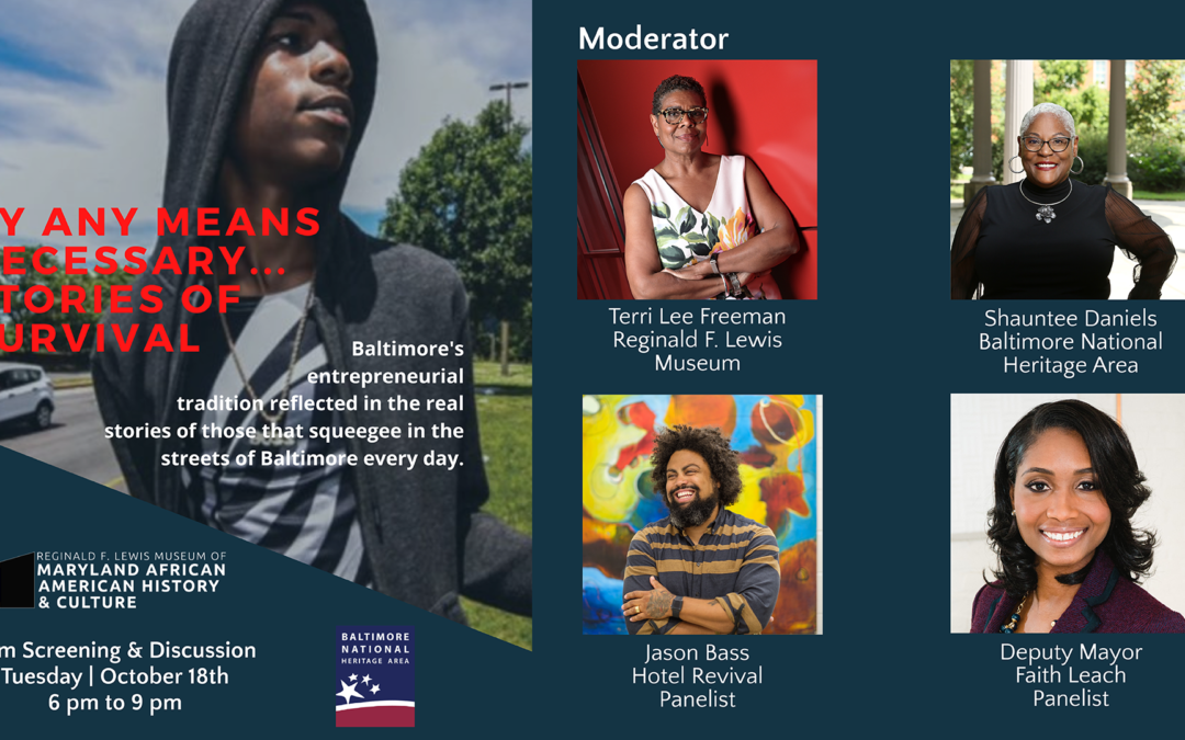The Lewis Museum, Baltimore National Heritage Area to hosting screening and panel discussion on squeegee worker doc